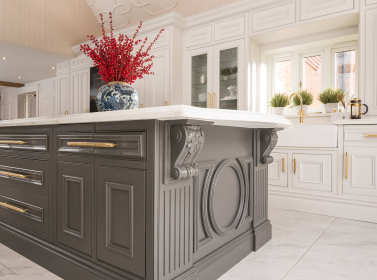 Bespoke Kitchen Grey 200