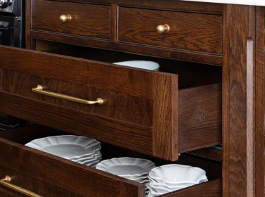Bespoke Kitchen Walnut 566