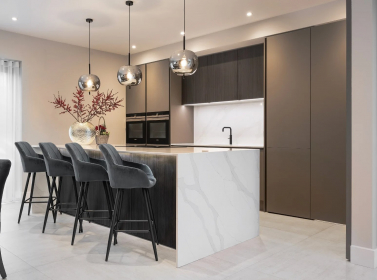 Matt Kitchen Dark Taupe 2
