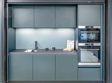 Matt Kitchen Mid Blue