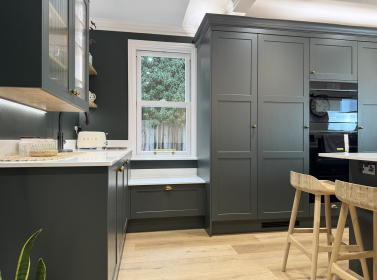 Pained Kitchen Dark Green 103