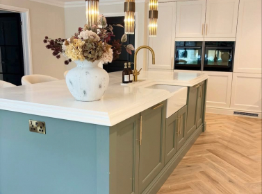 Painted Kitchen Green 300
