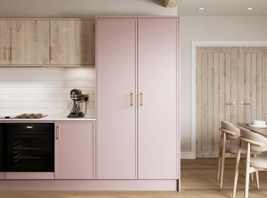 Painted Kitchen Pink 20