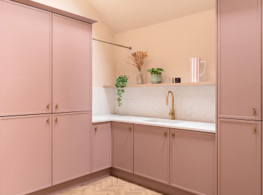 Painted Kitchen Pink 5.3