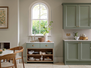 Painted Kitchen Reed Green 5