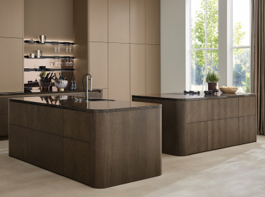 Wood Kitchen Dark Oak 203.6