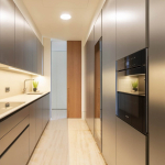 modern metal kitchens