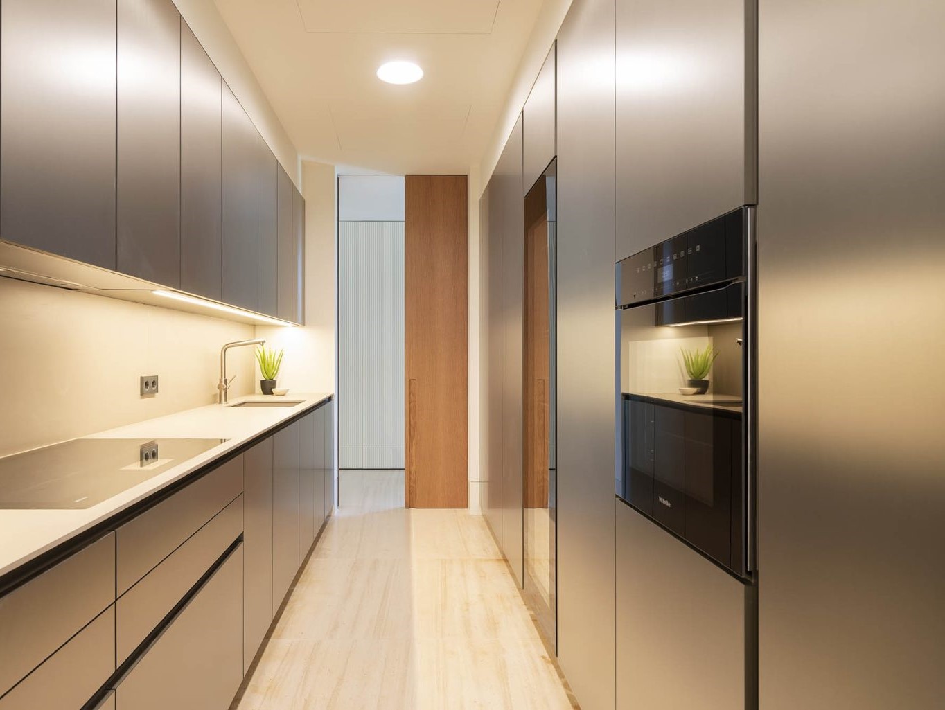 modern metal kitchens