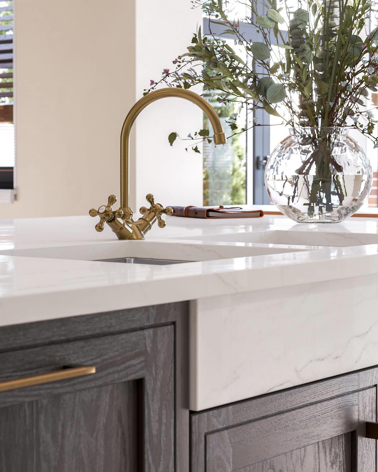 mock in frame kitchen 23