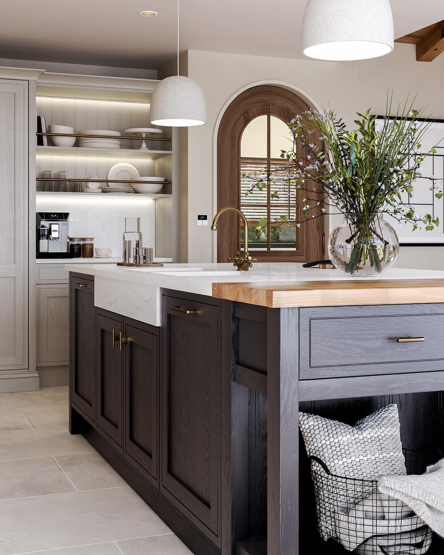 mock in frame kitchen 25