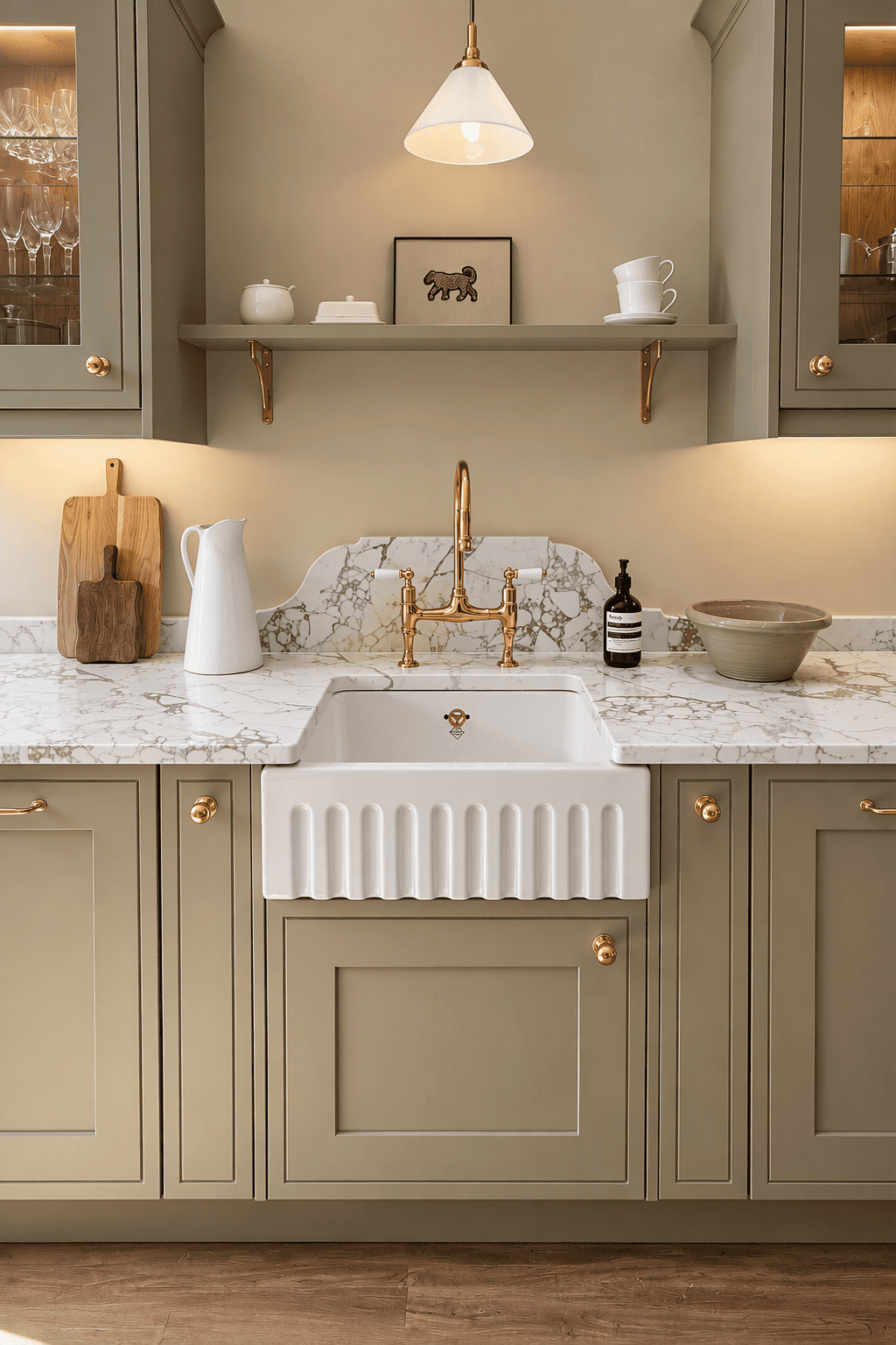 mock in frame kitchen 33