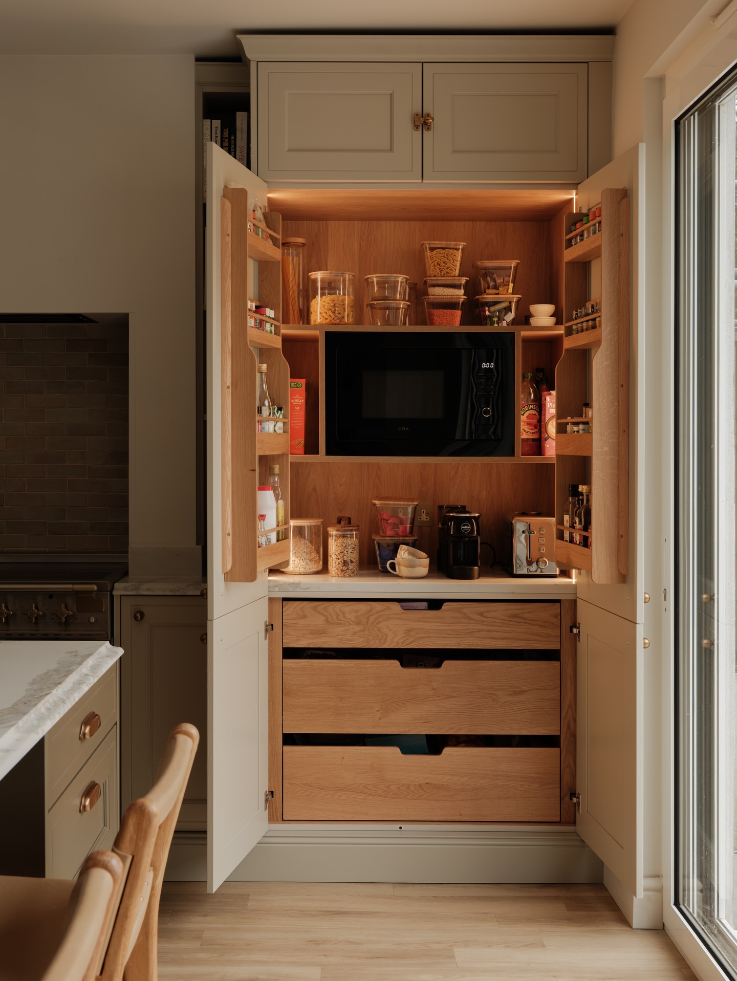 mock in frame kitchen 35.4