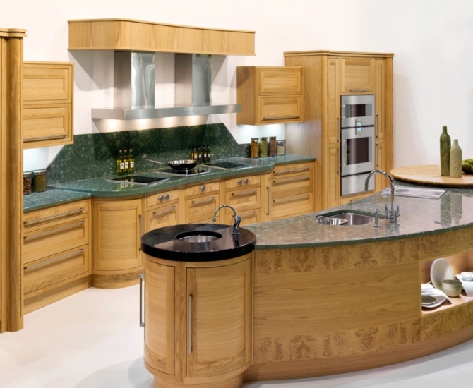 Bespoke Kitchen Burr Oak