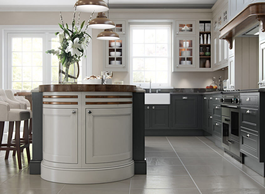 Bespoke shaker kitchens