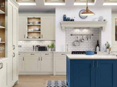 Country Kitchen Blue