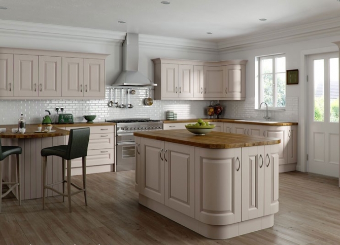 Country kitchen Taupe