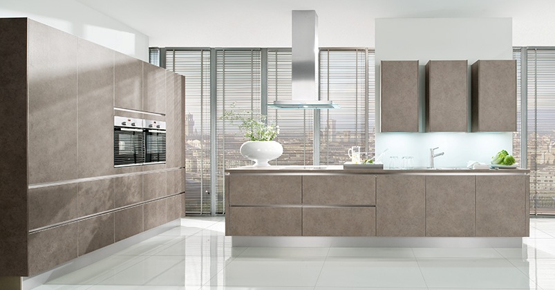 Designer Kitchen Grey Beige