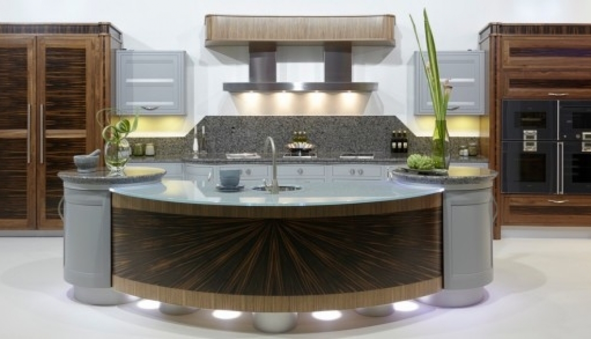 Designer Kitchen Walnut Ebony