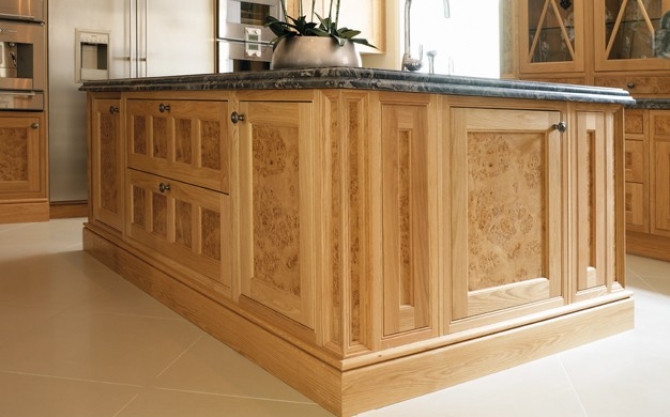 Designer kitchen Burr Oak 2