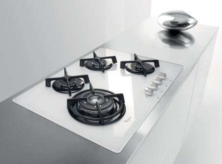 Designer kitchen Flush Fit Gas Hob 2