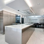 Glass Metallic Kitchen