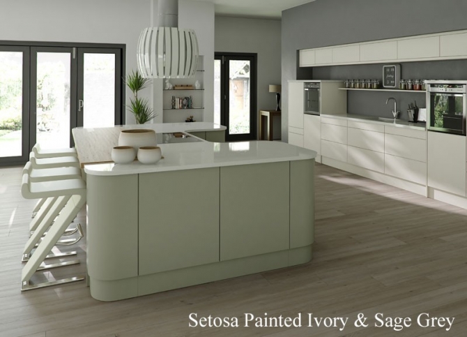 Matt Kitchen Ivory Sage