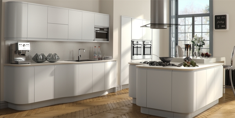 Matt Kitchen Stone Grey