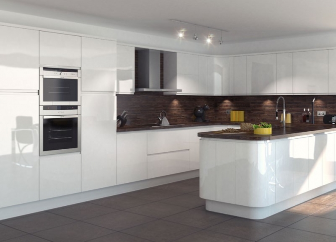 White Gloss Kitchen