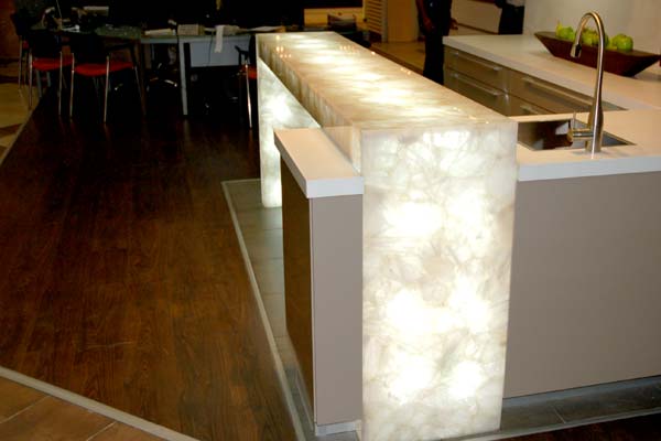 White Quartz worktop