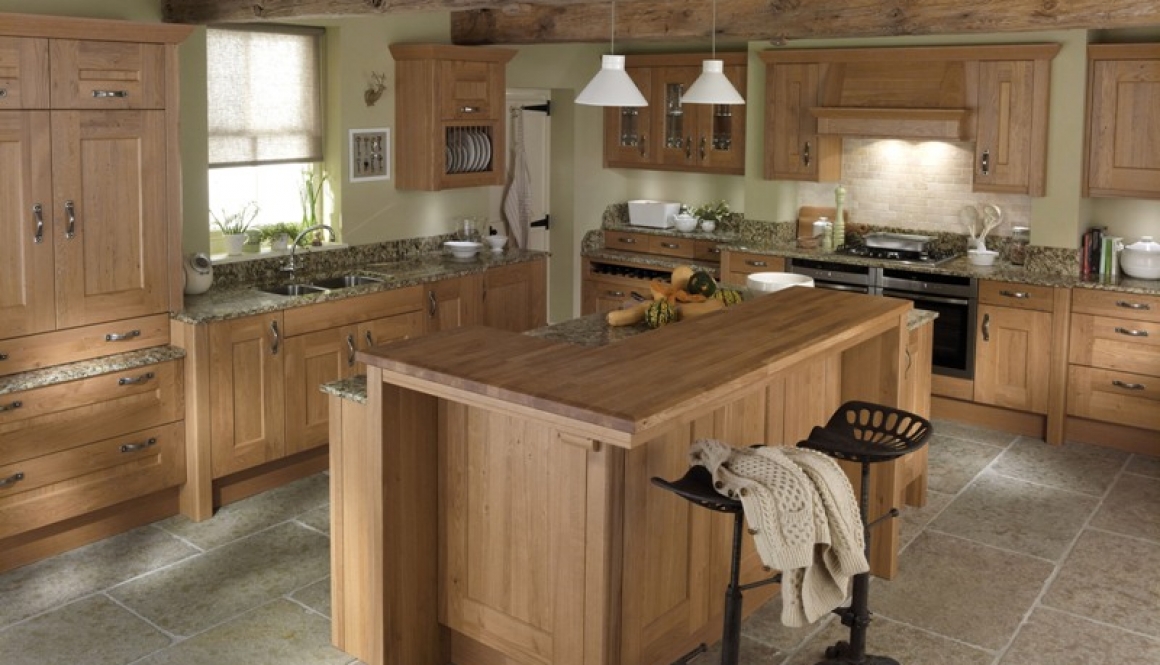 Wood Kitchen Classic Oak1