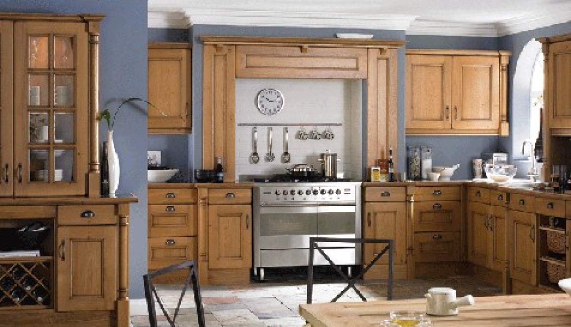 Wood Kitchen Knotty Oak