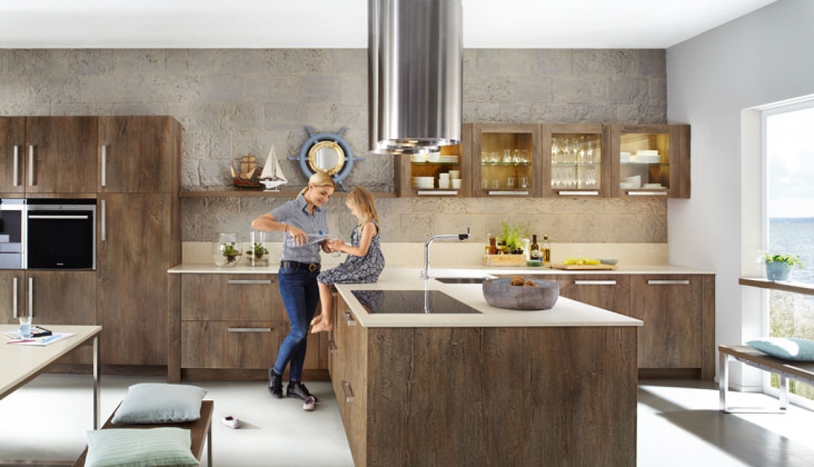 Wood Kitchen Natical Oak