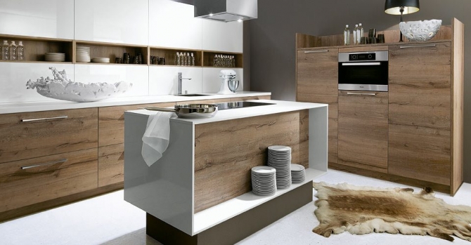 Wood Kitchen Pastel Oak