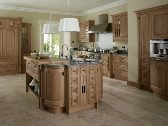 Wood Kitchen Traditional Oak 2