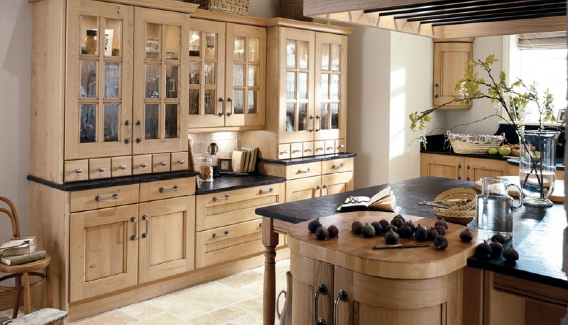 Wood Kitchen Washed Oak