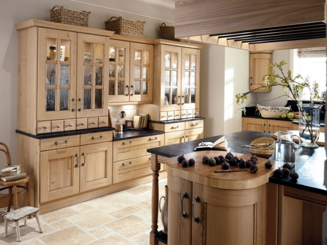 Wood Kitchen Washed Oak