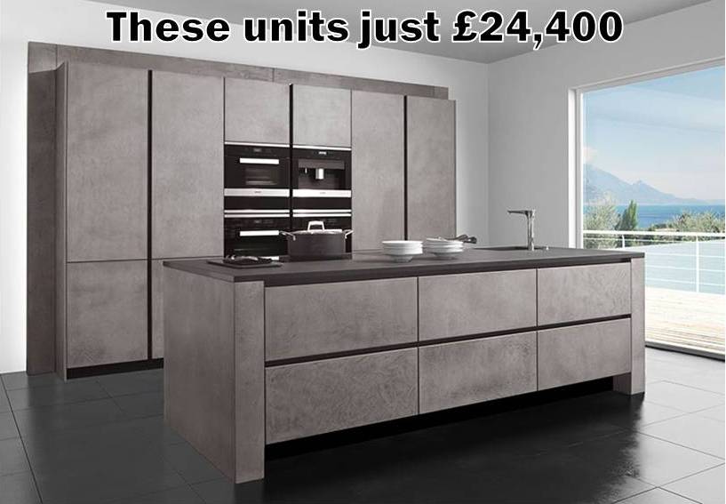 concrete luxury kitchen — KitchenFindr