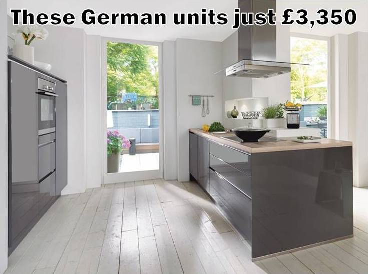 How to get a German kitchen for less than a budget kitchen.