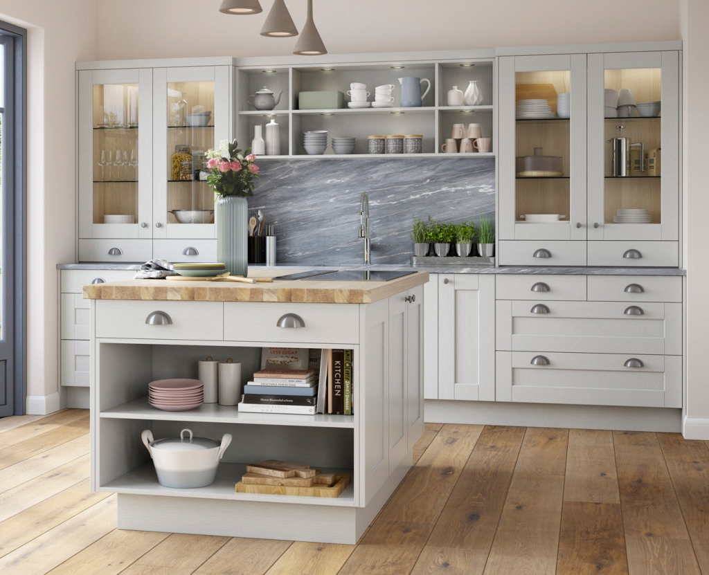 Are grey kitchens becoming the new cream?