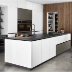 lacquered kitchen