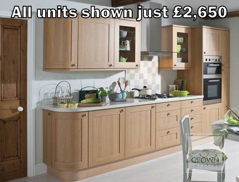 oak shaker kitchen 9 — KitchenFindr