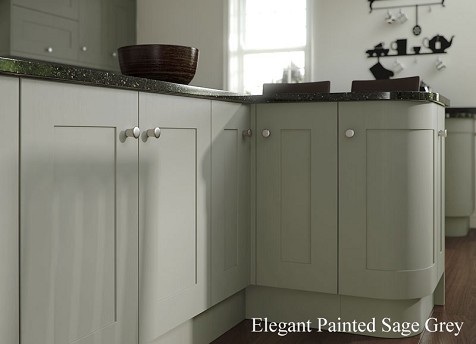 Painted Kitchens Light Grey